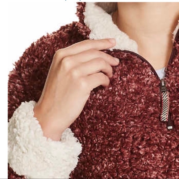 Sherpa Teddy Bear Jacket With Pockets Soft & Warm - Picture 3 of 8